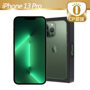 【CP認證福利品】Apple iPhone 13 Pro 128G 松嶺青公司收購手機
